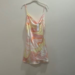 Silk Mini Slip Dress